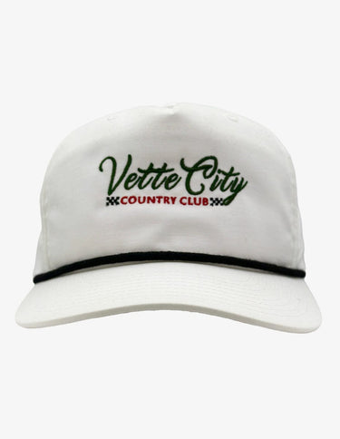 Vette City Country Club Cotton/Nylon Rope Hat Hat Greater Half